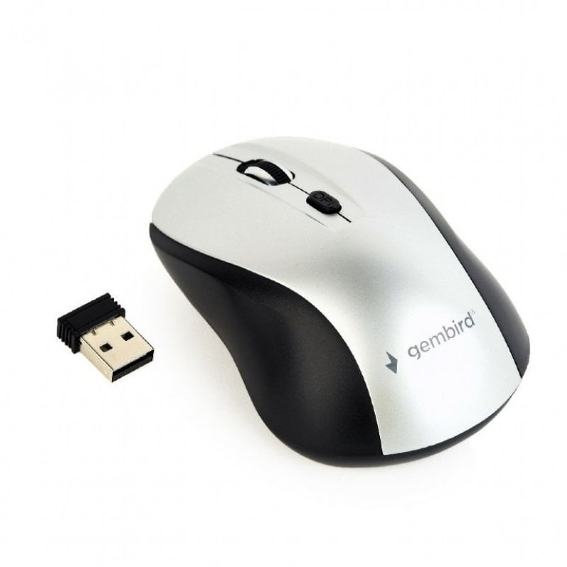 Gembird Gembird MUSW-4B-02-BS souris Ambidextre RF sans fil Optique 1600 DPI