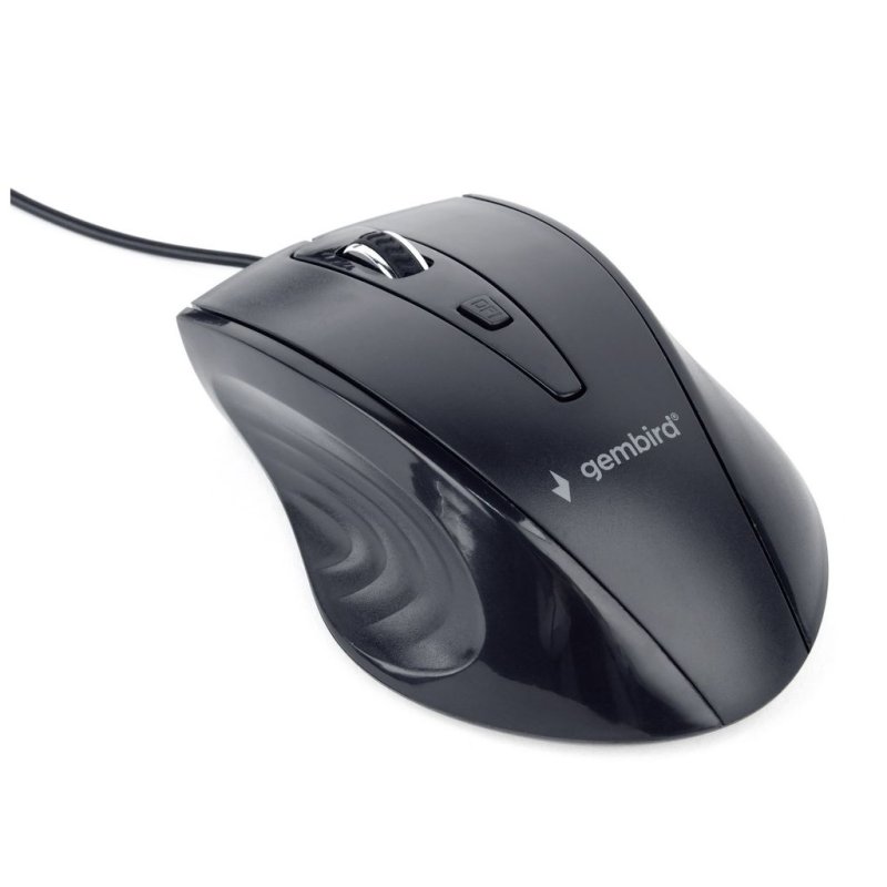 Gembird MUS-4B-02 Souris optique avec câble USB Black