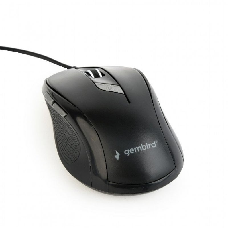 Gembird MUS-6B-01 souris Ambidextre USB Type-A Optique 1600 DPI
