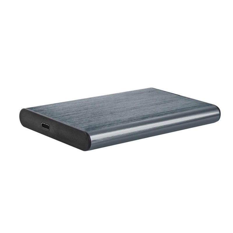 Gembird Caja PC Gembird EE2-U3S-6-GR 2.5'' Aluminium USB Type-C Plug Play