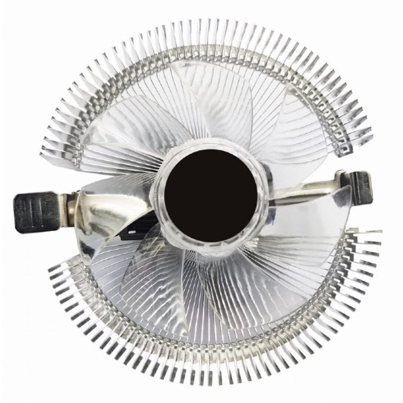 Gembird Ventilateur de refroidissement CPU Gembird CPU-HURACAN-X40 9 cm 55 W 4 broches