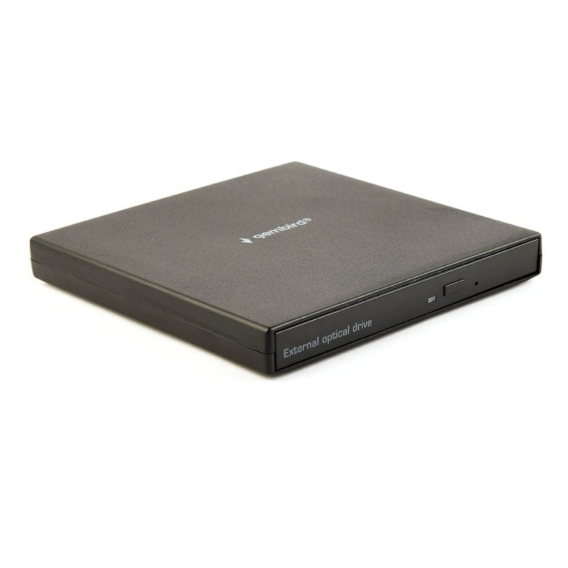 Gembird Graveur DVD externe USB 2.0 Gembird DVD-USB-04, 24x CD, 8x DVD, Black