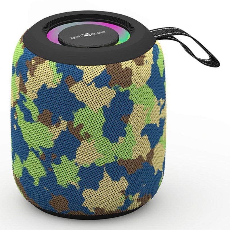 Gembird Altavoces Gembird Portables Inalámbricos 8W avec Effet de Lumière RGB