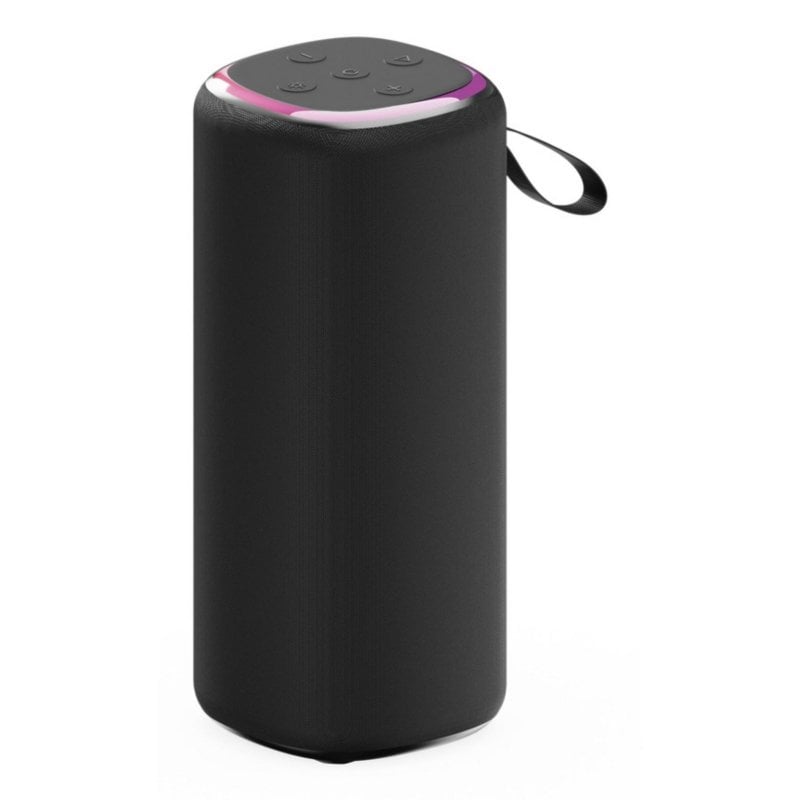 Gembird Haut-parleurs Gembird Portables 10W Sans Fil avec Bluetooth et Effet de Lumière LED RVB