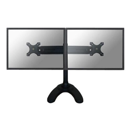 NEWSTAR FPMA-D700DD Support pour ordinateur de bureau œillet - Pied pour 2 ecrans LCD - Taille decran 19-30 - Black