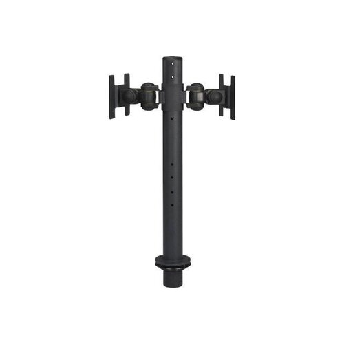 Support de montage sur bureau pour 2 ecrans LCD NEWSTAR FPMA-D050DBLACK - Taille decran 10-30 - Black