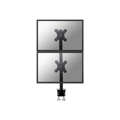 Support de table pour 2 ecrans LCD Plasma - NEWSTAR - FPMA-D700DV - Black - Taille decran 10-27