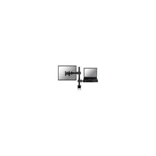 Support de montage sur bureau - NEWSTAR - FPMA-D960NOTEBOOK - Black - Bras reglable - Ecran 10-27 pouces