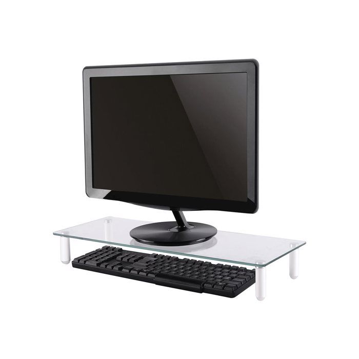 Support decran - NewStar - NSMONITOR10 - Capacite 25 kg - Ver transparent - Dimensions 56x21x8 cm