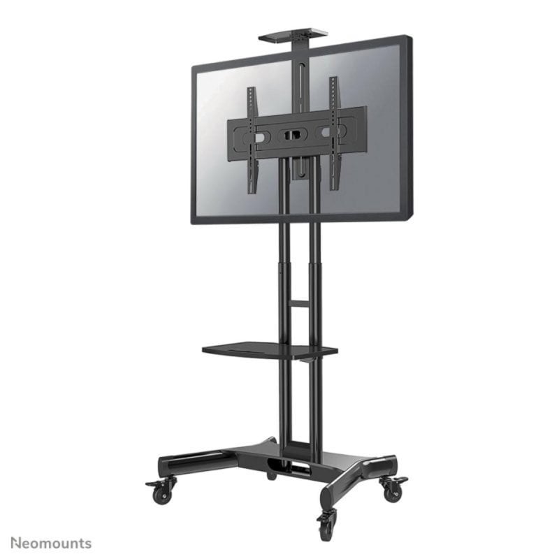 neomounts Support Sol Mobil Neomounts NM-M1700BLACK pour Écrans jusqu'à 75 50 kg Hauteur réglable