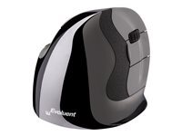 bakkerelkhuizen Ratón BakkerElkhuizen Evoluent D Medium Wireless 3200 DPI Black Ergonomique