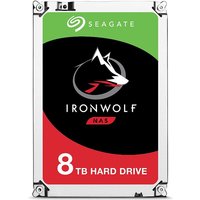 SEAGATE - IronWolf ST8000VNA04 - Disque dur interne - 8 To - Serial ATA-600 - 7200 Tours min - 600 Mo s