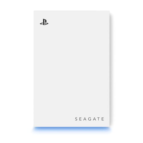 Seagate Game Drive pour PS4 PS5 2To, Disque Dur Externe, 2.5 Pouces, USB 3.0, sous Licence Officielle, éclairage LED Bleu, INCL. 2 semaines Playstation (STLV2000202)