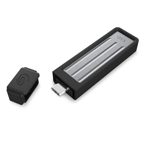Seagate Ultra Compact 2To, SSD Extern, 1000MB s, USB 3.1 Typ C, Data Rescue Service (STMX2000400)