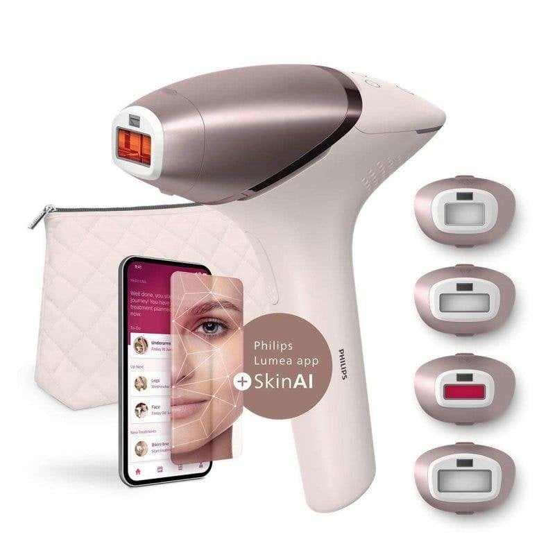 Philips Épilateur Lumière Pulsée Philips BRI977 00 Sans Fil Précision Visage