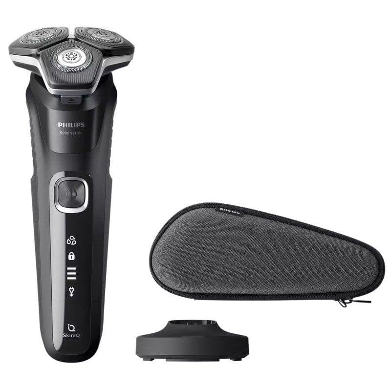 Philips Rasoir Visage Philips Shaver Series 5000 S5898 35 Sans Fil 60min Sec et Humide 3 Lames
