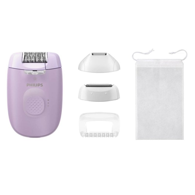 Philips Épilateur Électrique Philips Series 4000 BRE257 00 2 Vitesses Têtes Massage