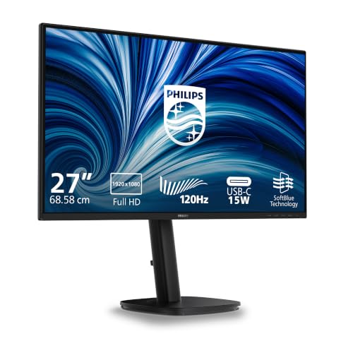 Philips Écran PC Philips 27B2N3200J 27 Full HD 120Hz IPS Haut-parleurs Hauteur réglable