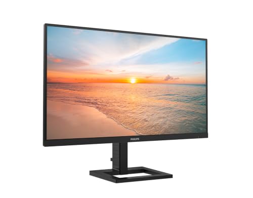 PHILIPS Moniteur 27E1N1880AE 27 Pouce 60Hz IPS Dalle, 4ms GtG, HDR10, Ajustable en Hauteur, Haut-parleurs, (3840x2160 HDMI 2X 2.0 DP 1x 1.4) Noir
