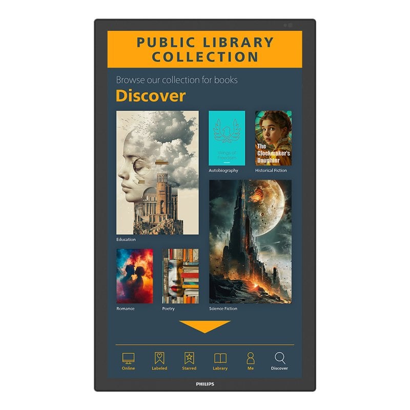 Philips Philips 43BDL3751T 00 Écran interactif UHD 4K 43 pouces, tactile 10 points, Android 13, Wi-Fi