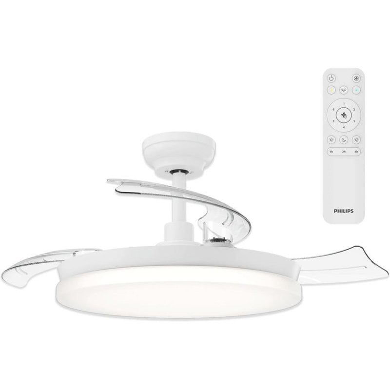 Philips Ventilateur de plafond Philips Solr 106 cm LED 4500 lm White réglable