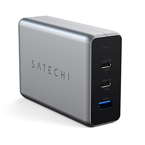 SATECHI Chargeur 100W USB C PD GaN
