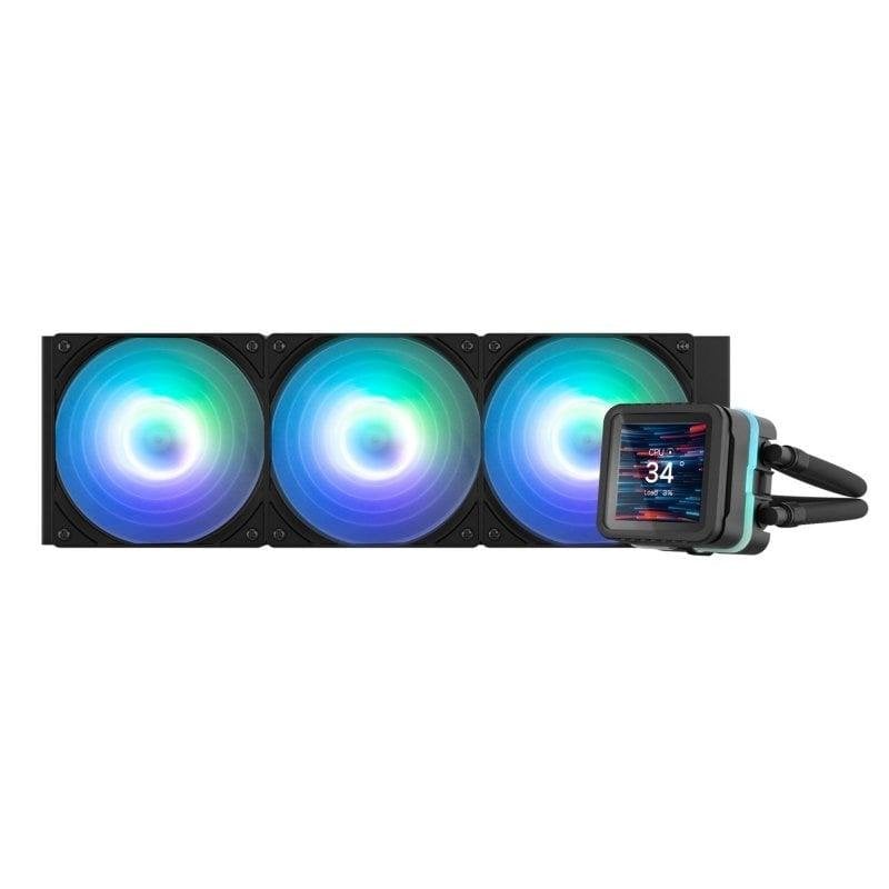 Zalman Refrigeración Líquida Zalman ALPHA2 DS A36 BLACK 360mm 2 Ventiladores IPS RGB