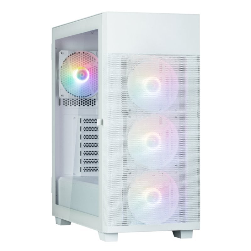 Zalman Boîtier ATX Zalman S5 Neo 4xvent 120 mm Argb 2xusb 3.0 White sans alimentation