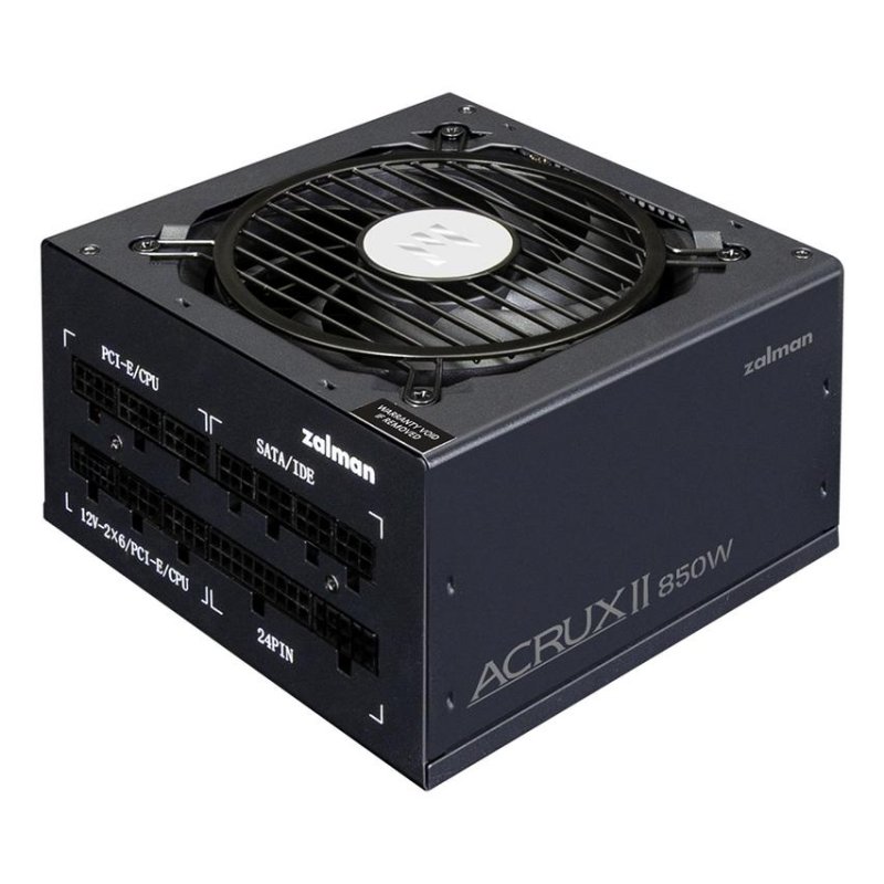 Zalman Fuente de Alimentación Zalman ACRUX II 850W Certificación 80 PLUS Platinum modulaire