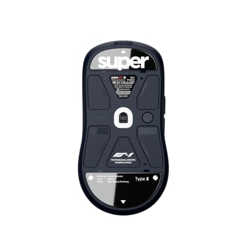 Pulsar Gaming Gears Superglide Type-S Patins de Souris pour ES FS1, Noir
