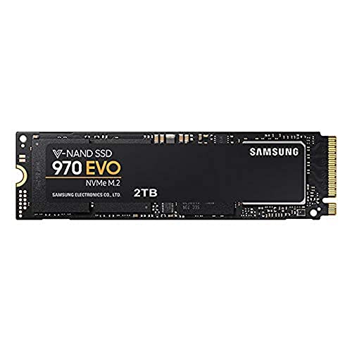 Samsung 970 EVO disque SSD M.2 2000 Go Série ATA III 3D MLC NVMe - Disques SSD (2000 Go, M.2, 3500 Mo s)