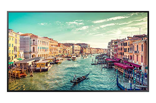 SAMSUNG ECRAN 55'' LFD 16 9 24h 7j UHD (3840 x 2160) 500cd m² Tizen 4.0 DVI DisplayPort 2xHDMI QM55R LH55QMREBGCXEN, Noir