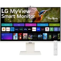 LG Moniteur intelligent LG MyView 32SR85U-W 31,5 LED IPS UltraHD 4K Haut-parleurs réglables en hauteur USB-C Webcam