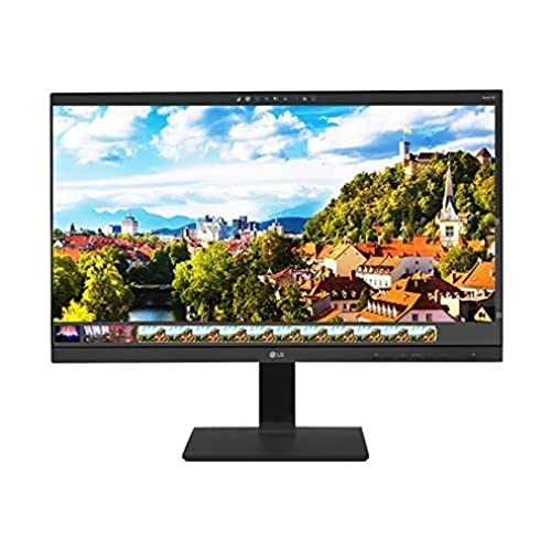 LG 24BK55YP-I Ecran PC Pro 24 - Dalle IPS résolution FHD (1920x1080), 5ms 75Hz, NTSC 72 , inclinable, Orientation Gauche Droite, réglable en Hauteur, Mode Portrait, Haut-parleurs intégrés