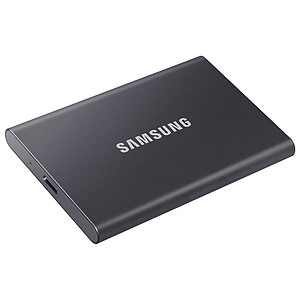 Samsung T7 SSD 1 To PCIe NVMe USB C USB 3 2 Gris
