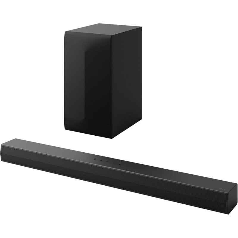 LG Barra de Sonido LG S60T 3.1 340W Bluetooth HDMI ARC Subwoofer Inalámbrico DTS Negra