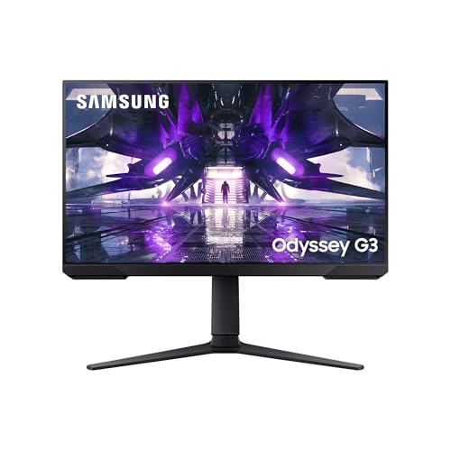 SAMSUNG ODYSSEY G3 24'' S24AG302NU Ecran PC, Dalle IPS 24 , Résolution FHD (1920 x 1080), 144Hz, 1ms, AMD Freesync, Noir