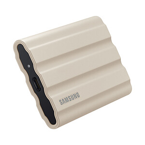 Samsung SSD Externe T7 Shield 1 To Beige
