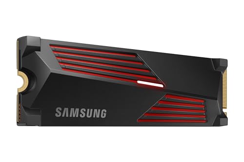 Samsung SSD Interne 990 PRO avec dissipateur NVMe M 2 PCle 4 0 2 To Vitesse de lecture jusqu a 7 450 Mo s Gestion Intelligente de la chaleur MZ V9P2T0CW
