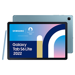 Samsung Galaxy Tab S6 Lite 2022 10 4 SM P613 64 Go Blue Wi Fi
