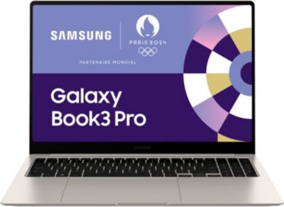 Ordinateur portable SAMSUNG Galaxy Book3 Pro 16 Beige EVO
