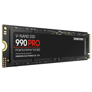 Samsung SSD 980 PRO M.2 PCIe NVMe 2 To avec dissipateur - Disque SSD - LDLC