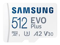 Samsung Samsung EVO Plus MB-MC512S - carte memoire flash - 512 Go - microSDXC UHS-I