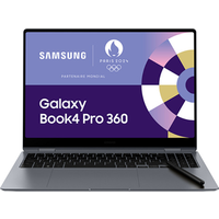 Samsung Galaxy Book4 Pro 360 Ordinateur Portable 16'', Intel Evo Edition – Intel Core Ultra 7, 155H 16Go RAM 1To SSD Intel Arc Graphics, Gris Anthracite, Clavier AZERTY FR