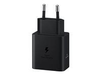 Samsung Chargeur rapide universel Samsung EP-T4511XBEGEU avec câble 45 W, Black