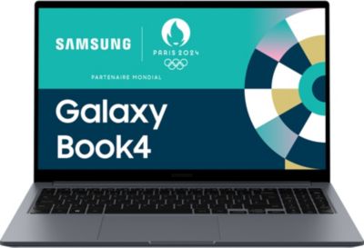 PC Portable SAMSUNG Galaxy Book4 156 Intel Core i5 1335U 8 Go RAM 256 Go SSD Grey Windows 11
