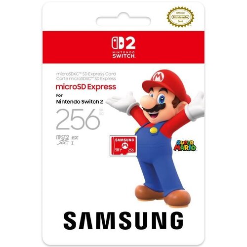 Carte memoire Micro SD Express 256Go Samsung pour Nintendo Switch 2