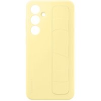 Coque avec laniere et support pour Galaxy S24 FE - Yellow