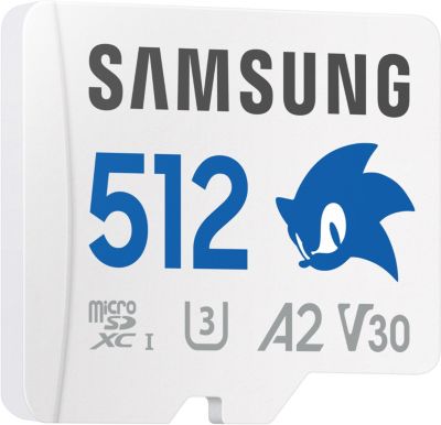 Samsung Carte MicroSD Samsung MB-MD512S 512 Go Classe 10 UHS-I V30 A2 Blue Grey White