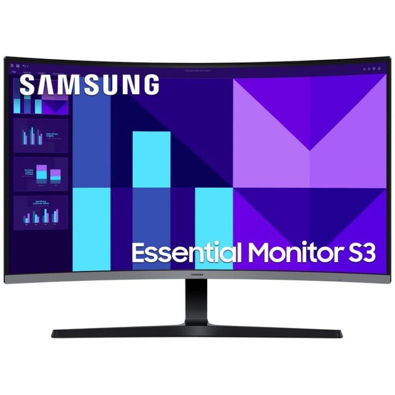 Samsung Moniteur Samsung 32″ Full HD 100 Hz VA incurvé 1500R Eye Saver HDMI VESA